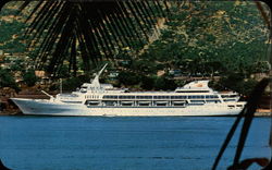 Princess Cruises, "M.V.Italia" Postcard