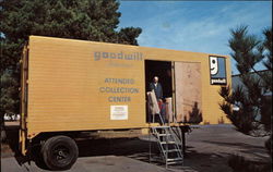 Goodwill Attended Collection Centers San Jose, CA Postcard Postcard