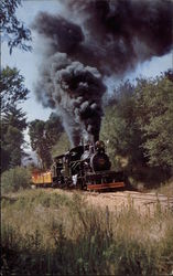 Historic Locomotives Postcard