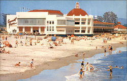 Santa Cruz Beach and Casino Postcard