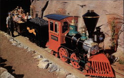 Cave Train to the Lost World - Beach and Boardwalk Santa Cruz, CA Postcard Postcard