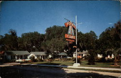 Peek's Motor Court Dade City, FL Postcard Postcard