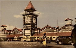 Stabrock Market and Bus Park Postcard