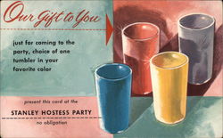 Stanley Hostess Party Postcard