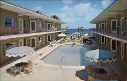 El Sirocco Motel On-The-Ocean Postcard