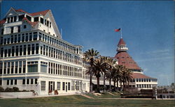 Coronado Hotel California Postcard Postcard