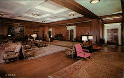 Reception Room of Christian Science Publishing Society Postcard