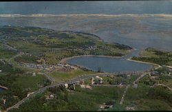 Aerial view of Cape Cod National Seashore Visitor Center Eastham, MA Postcard Postcard