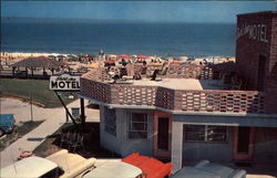 Shirl Ann Motel & Apts Rehoboth Beach, DE Postcard Postcard