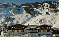 Mountain Chalet Ski Lodge Aspen, CO Postcard Postcard