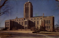 Denver University Library Colorado Postcard Postcard