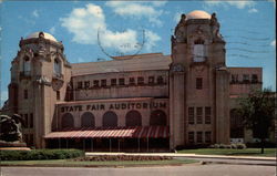 State Fair Auditorium Postcard