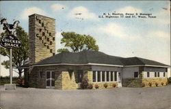 The Chicken Shack Waco, TX Postcard Postcard