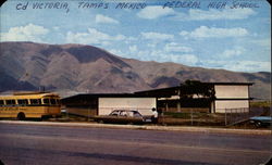 Federal High School Postcard