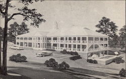 Merritt Parkway Motor Hotel Fairfield, CT Postcard Postcard