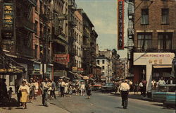 Chinatown New York, NY Postcard Postcard