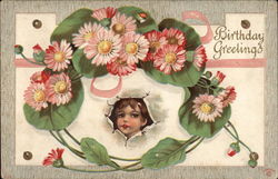 Birthday Greetings Postcard