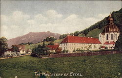 The Monastery of Ettal Postcard