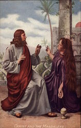 Christ and the Magdalene Postcard