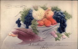 Bowl of Fruit Postcard