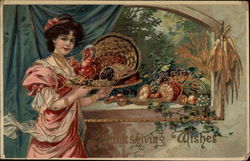 Thanksgiving Wishes Postcard