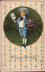 A Happy Birthday Postcard