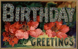 Birthday Greetings Postcard Postcard