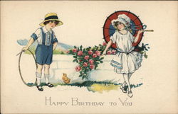 Happy Birthday to You Postcard