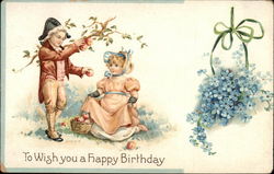 To Wish You a Happy Birthday Postcard Postcard