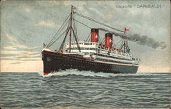 Vapore "Garibaldi" Postcard