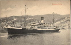 Piroscafo Sicilia Steamers Postcard Postcard