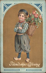 Friendship Offering Boys Postcard Postcard