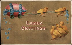 Easter Greetings Postcard