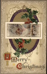 A Merry Christmas Postcard