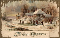 A Joyful Christmas Postcard Postcard