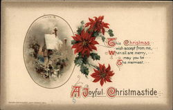 A Joyful Christmastide Postcard