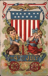 Fourth of July Postcard