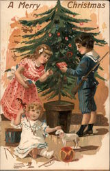 A Merry Christmas Postcard