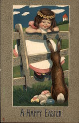 A Happy Easter Postcard