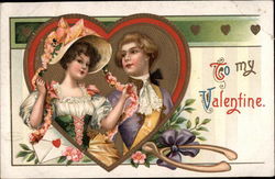 To My Valentine Postcard