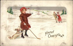 Happy Christmas Postcard