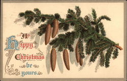 A Happy Christmas be yours Postcard