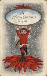 A Merry Christmas to you Postcard