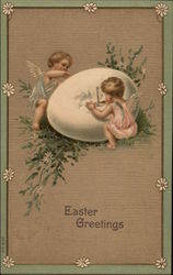 Easter Greeting Postcard