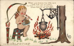 To My Valentine Postcard