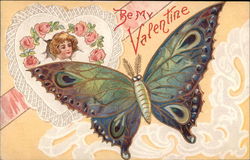 Be My Valentine Postcard