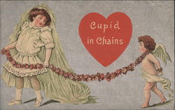 Cupid in Chains Postcard