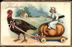 Thanksgiving Day Postcard