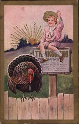 Happy Thanksgiving Postcard