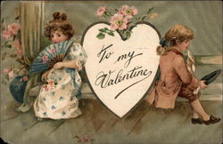 To My Valentine Postcard